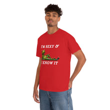 Load image into Gallery viewer, I&#39;m Sexy &amp; I Know  It Unisex Heavy Cotton Tee
