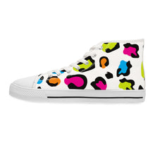 Load image into Gallery viewer, Animal Print Custom Design Women's High Top Sneakers
