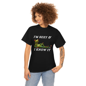 I'm Sexy & I Know  It Unisex Heavy Cotton Tee