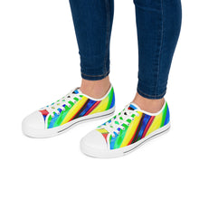 Load image into Gallery viewer, Abstract Custom Design Women's Low Top Sneakers
