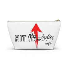 Load image into Gallery viewer, HMU Ladies Brand Accessory Pouch w T-bottom
