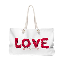 Load image into Gallery viewer, Love Print Custom Design Weekender Bag

