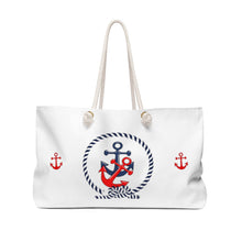 Load image into Gallery viewer, Anchor Custom Design Weekender Bag
