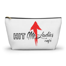 Load image into Gallery viewer, HMU Ladies Brand Accessory Pouch w T-bottom
