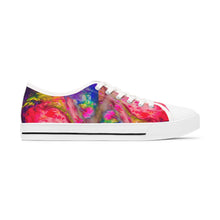 Load image into Gallery viewer, Abstract Print Custom Design Women's Low Top Sneakers

