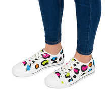 Load image into Gallery viewer, Animal Print Custom Design Women's Low Top Sneakers
