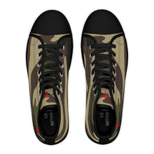 Load image into Gallery viewer, HMU Ladies Brand Camouflage Custom Design Women's High Top Sneakers
