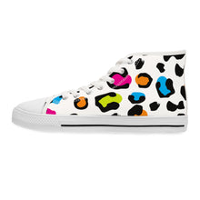 Load image into Gallery viewer, Animal Print Custom Design Women's High Top Sneakers
