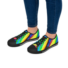 Load image into Gallery viewer, Abstract Custom Design Women's Low Top Sneakers
