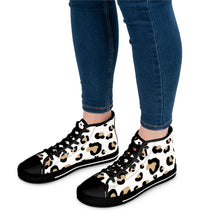 Load image into Gallery viewer, Animal Print HMU Ladies Brand Custom Design Women's High Top Sneakers
