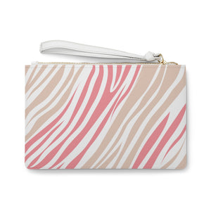 Zebra Animal Print Clutch Bag Spring