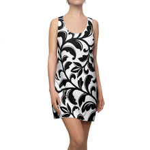 Load image into Gallery viewer, Flower Print Women's Cut &amp; Sew Racerback Dress
