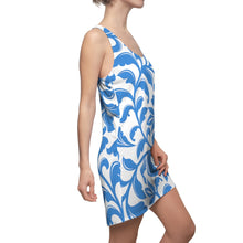 Load image into Gallery viewer, Flower Print Women's Cut &amp; Sew Racerback Dress

