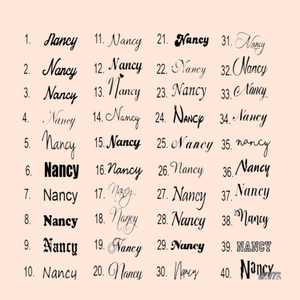 Personalized Necklace/Earrings "Queen" Name Jewelry Set